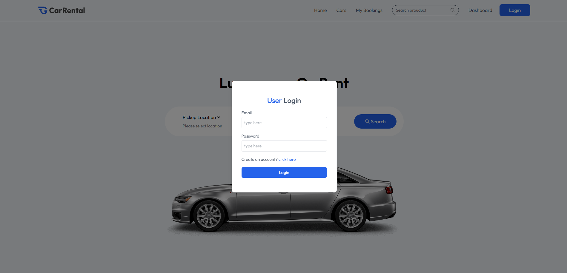 Login Page